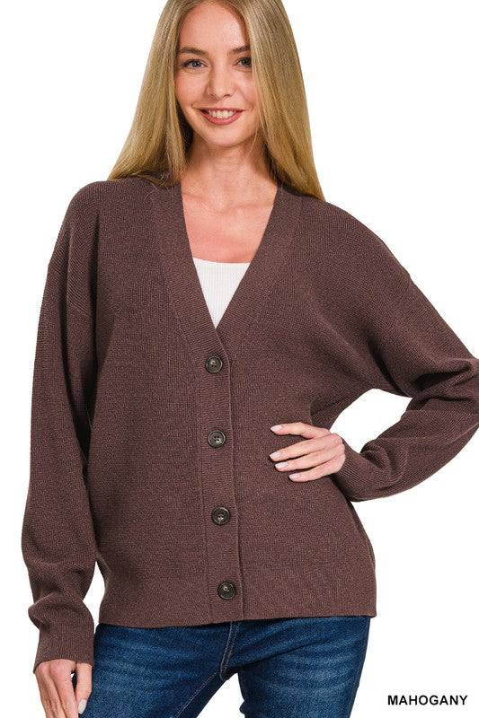 Isabella Drop Shoulder Cardigan - FINAL SALE