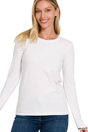 Luna Cotton Long Sleeve Tee - FINAL SALE