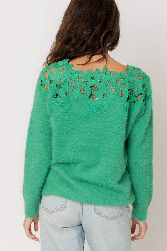 Vivienne Lace Sweater