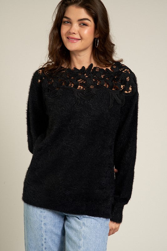 Vivienne Lace Sweater