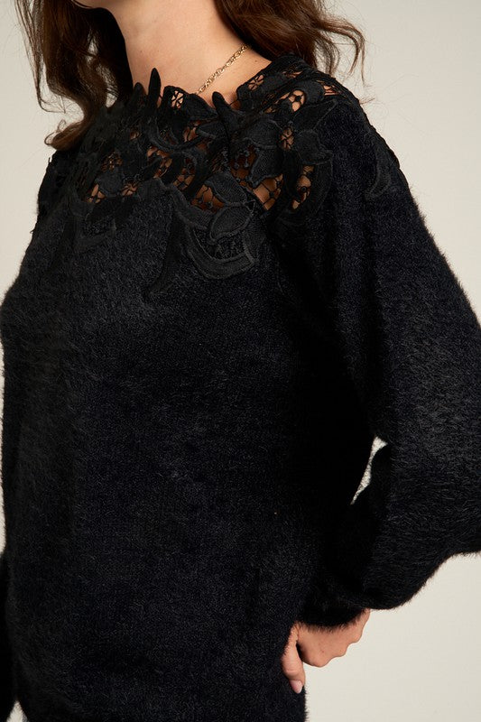 Vivienne Lace Sweater