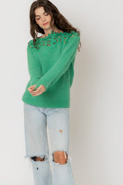 Vivienne Lace Sweater