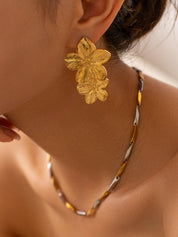 Ivy Stacked Floral Earring