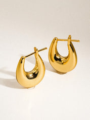 Quinn Droplet Hoop earring