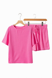 Thaliana Drawstring Shorts & Shirt Set - FINAL SALE