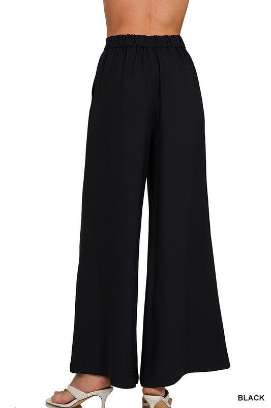 Sofia Relaxed Fit Wide Leg Pants - FINAL SALE