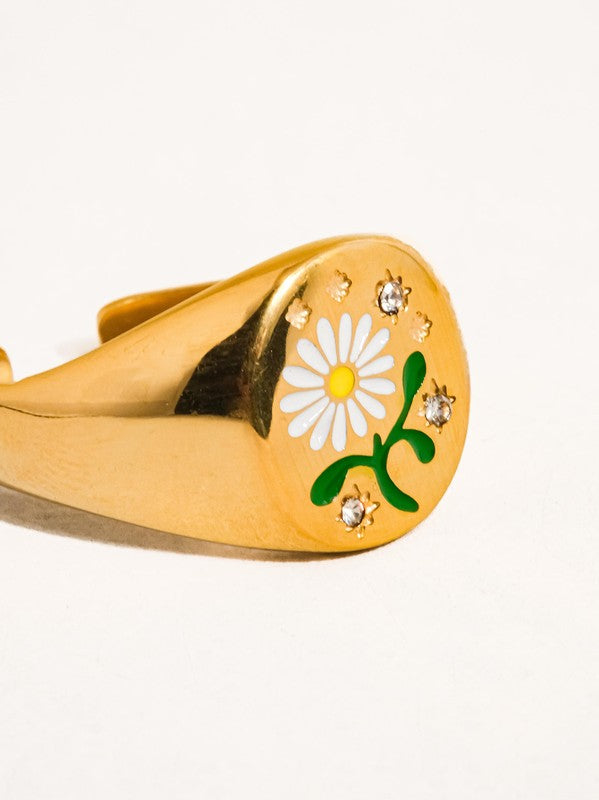 Beila Daisy Adjustable Ring