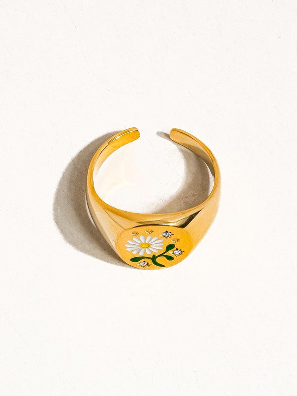 Beila Daisy Adjustable Ring