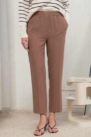 Valeria Stretch Waist High Rise Dress Pants - FINAL SALE