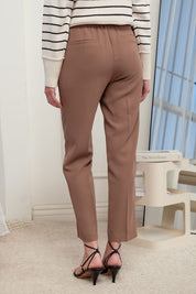 Valeria Stretch Waist High Rise Dress Pants - FINAL SALE