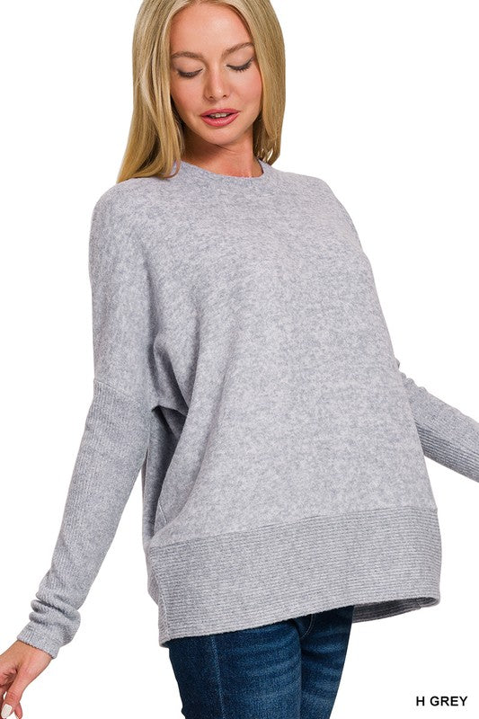 Camila Brushed Hacci Sweater