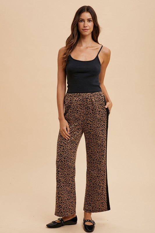 Veya Leopard Print Pants