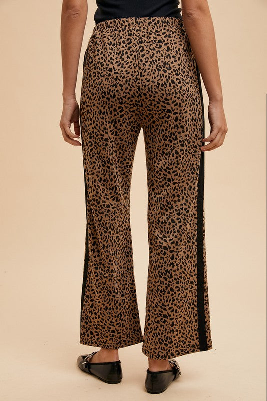 Veya Leopard Print Pants