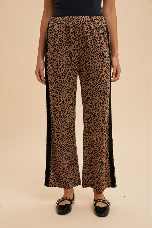 Veya Leopard Print Pants