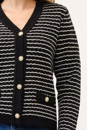 Dahlia Stripe Cardigan