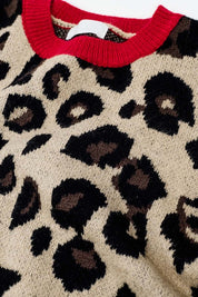 Scarlett Leopard Sweater,