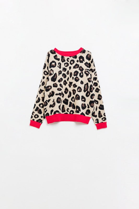 Scarlett Leopard Sweater,