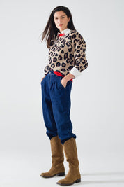 Scarlett Leopard Sweater,