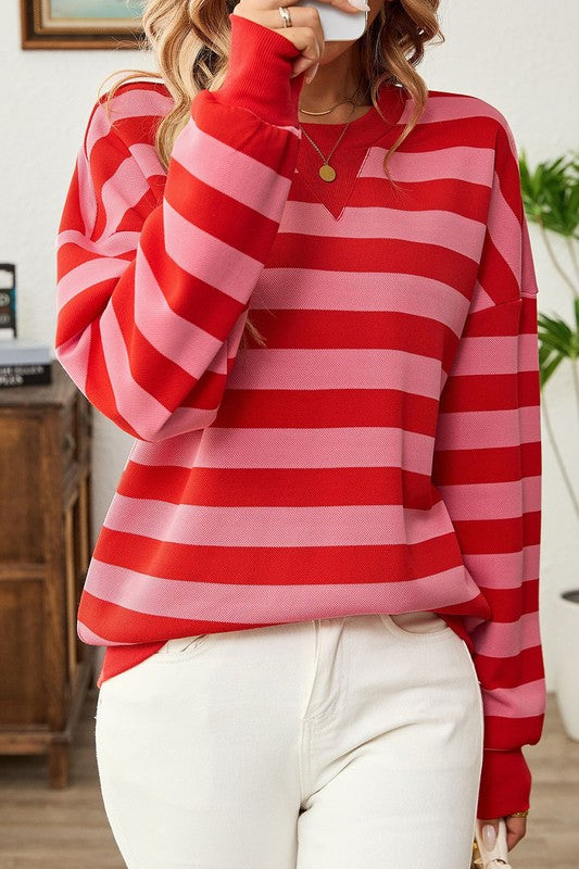 Zella Striped Pullover