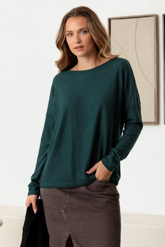 Neya Soft Crew Neck Top