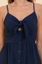 Marlowe Tie Front Dress