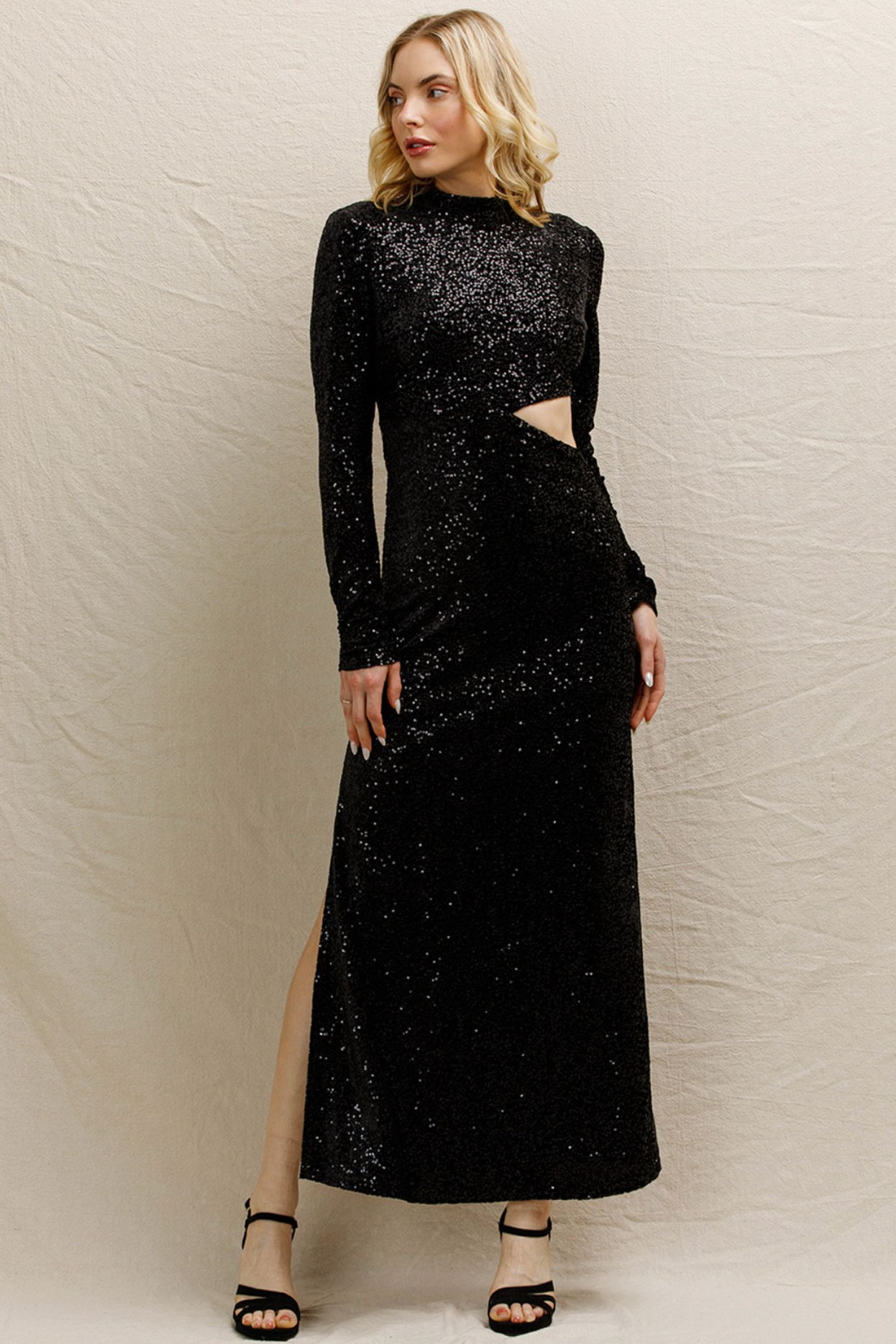 Starlight Sequin Maxi Dress