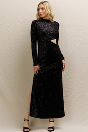 Starlight Sequin Maxi Dress