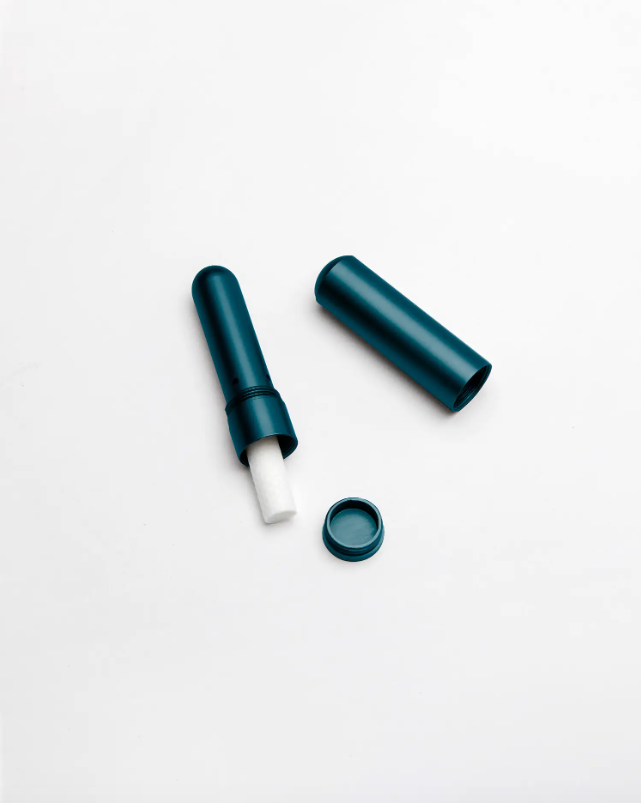 Aromatherapy Inhaler - UnscentedOur reusable aluminum aromatherapy inhaler is here to support you from the first trimester to motherhood. NB: The scented inhalers are sold separately. This ensures longer shelf life of the scent. The Unscented Inhaler come