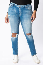 Montana Curve Jean - FINAL SALEDESCRIPTION: High Rise 10.5" rise 30" inseam Made In: Imported Content: 95% Cotton / 4% Polyester / 1% Spandex Washing Instructions: Machine Wash / Hang To DryMontana Curve Jean - FINAL SALE}Style BarKanCanStyle Bar